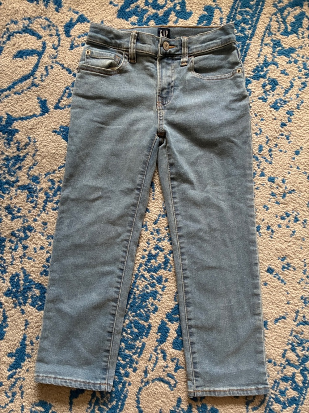 GAP Boys Medium Blue Straight Leg Jeans